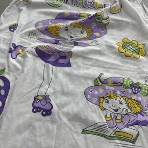 1980s Vintage Violet Strawberry Shortcake RARE Kids Dress/Nightgown Size 12/14